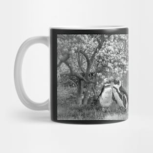 Spring feelings black and white Mug